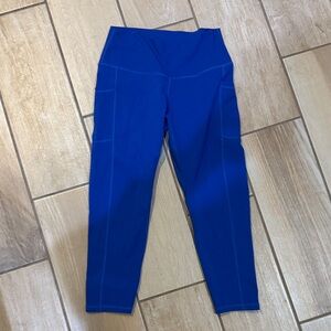 Vibrant Blue Women's Leggings / H104